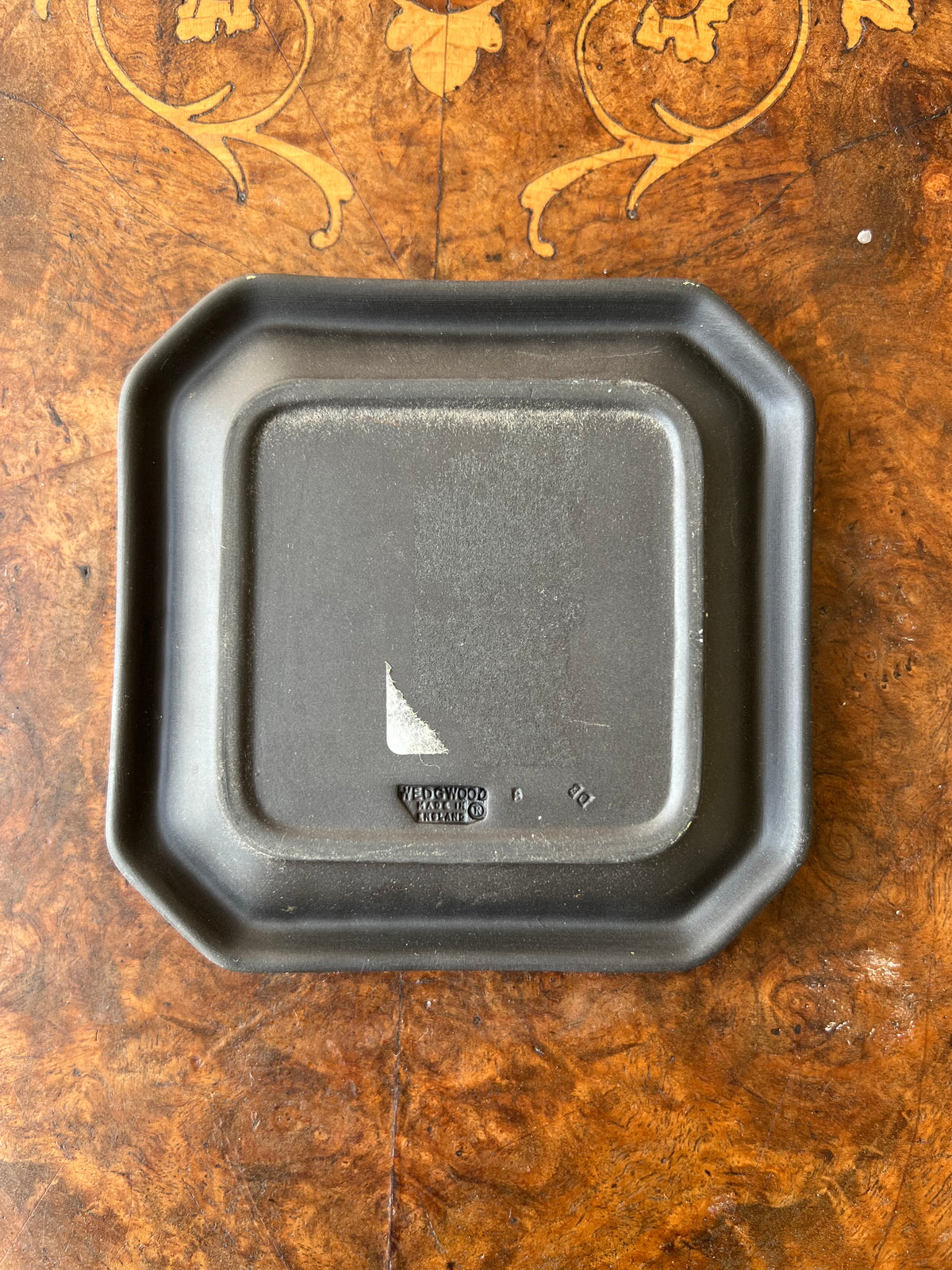 Wedgewood Black Jasperware Trinket Dish