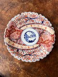 Antique Meiji Period Large Imari Charger Porcelain Plate